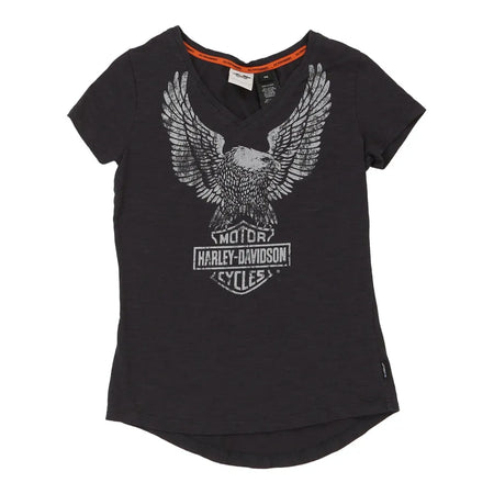 Vintage grey Harley Davidson T-Shirt - womens x-small
