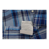 Etro Checked Shift Dress - XL Blue Cotton