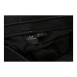 Armani Exchange Joggers - Small Black Cotton