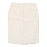 Valentino Skirt - 32W UK 12 Beige Cotton