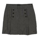 Vintage grey Tommy Hilfiger Mini Skirt - womens 34" waist