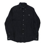 Vintage navy Fred Perry Shirt - mens large