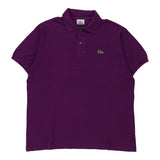 Vintage purple Lacoste Polo Shirt - mens large