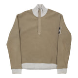 Armani Jeans Sweatshirt - Medium Khaki Cotton