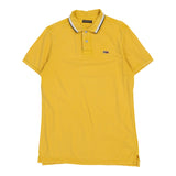 Napapijri Polo Shirt - Large Yellow Cotton