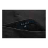 Gucci Trousers - 30W UK 10 Brown Cotton Blend