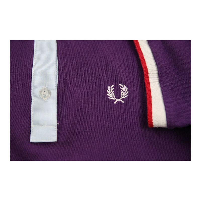 Vintage purple Age 10 Fred Perry Polo Shirt - girls small