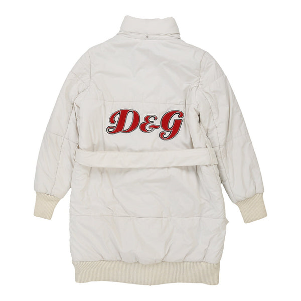 Vintage white Age 14 Dolce & Gabbana Puffer - girls medium