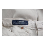 Age 10-11 Armani Jeans Trousers - 26W 25L Beige Cotton