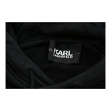 Vintage black Karl Lagerfeld Hoodie - womens small