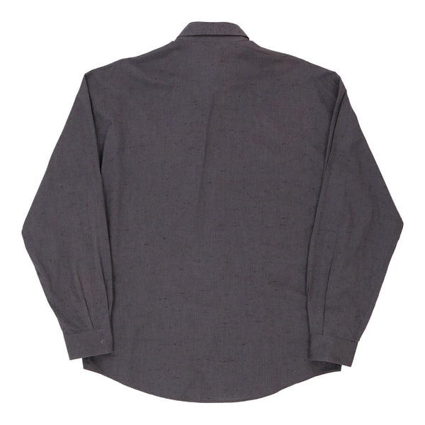Vintage grey Gianni Versace Shirt - mens x-large
