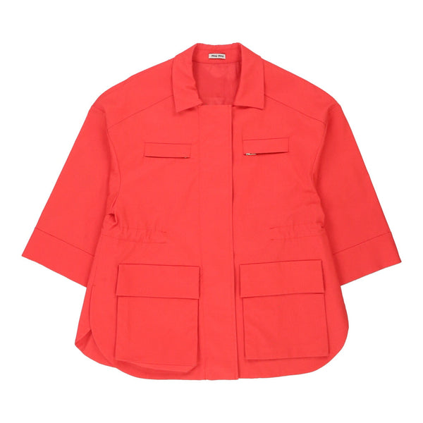 Vintage red Miu Miu Jacket - womens small