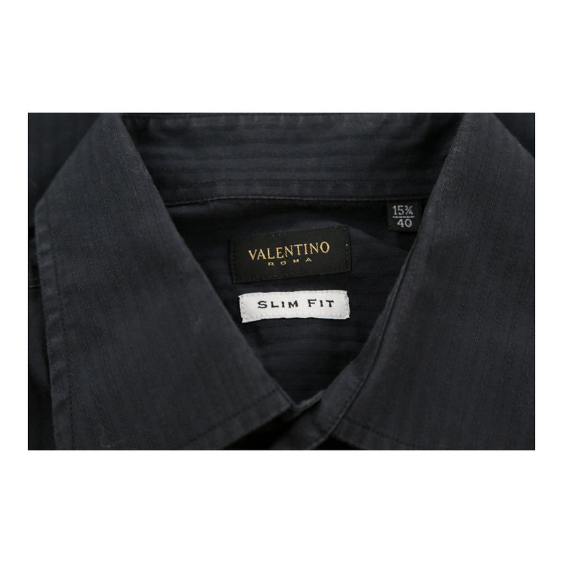 Vintage black Valentino Shirt - mens medium