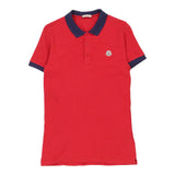 Vintage red Age 14 Moncler Polo Shirt - boys medium