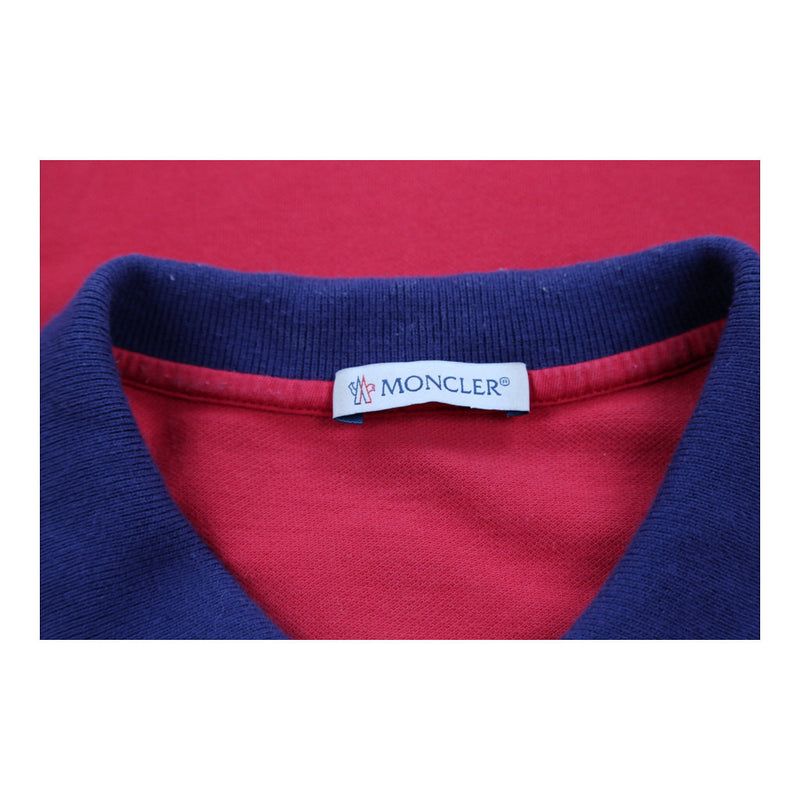 Vintage red Age 14 Moncler Polo Shirt - boys medium