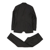 Vintage black Dolce & Gabbana Full Suit - mens large