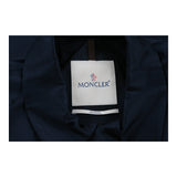 Vintage navy Moncler Trench Coat - womens x-large
