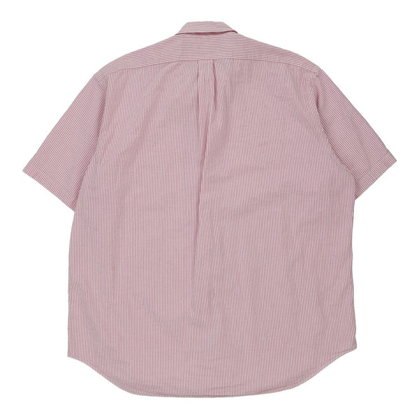 Vintage pink Ralph Lauren Short Sleeve Shirt - mens x-large