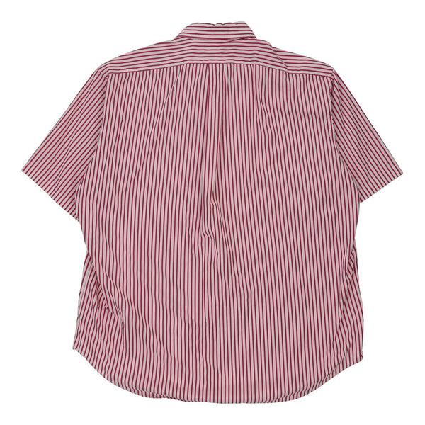 Vintage pink Ralph Lauren Short Sleeve Shirt - mens x-large