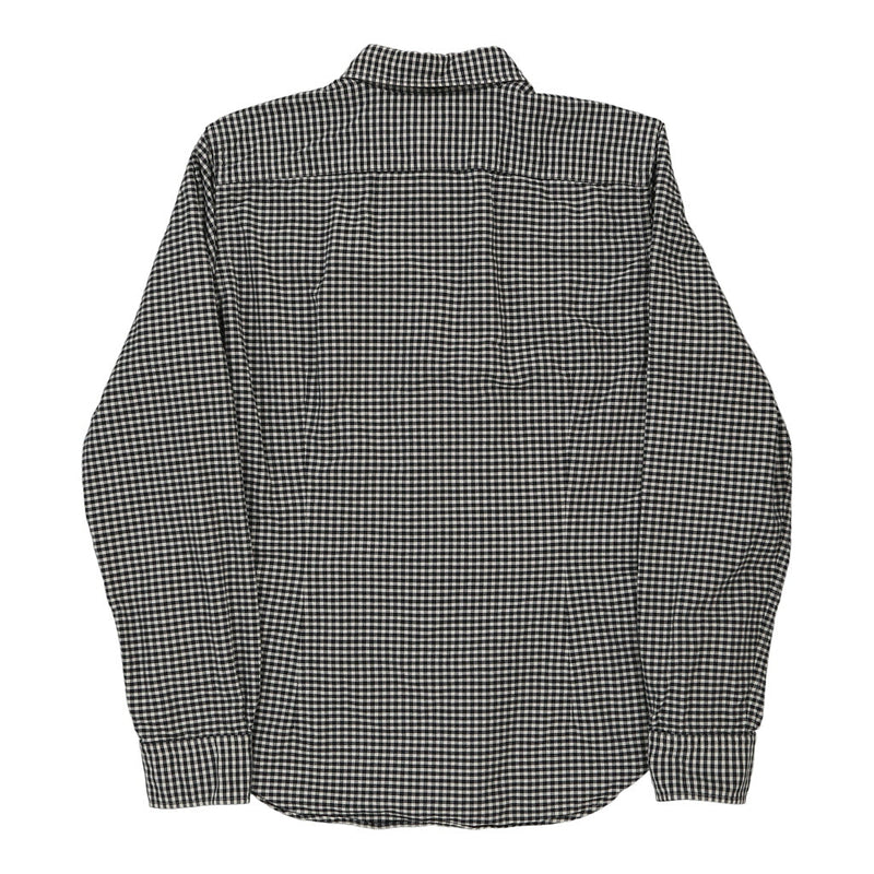 Ralph Lauren Checked Shirt - Large Black & White Cotton