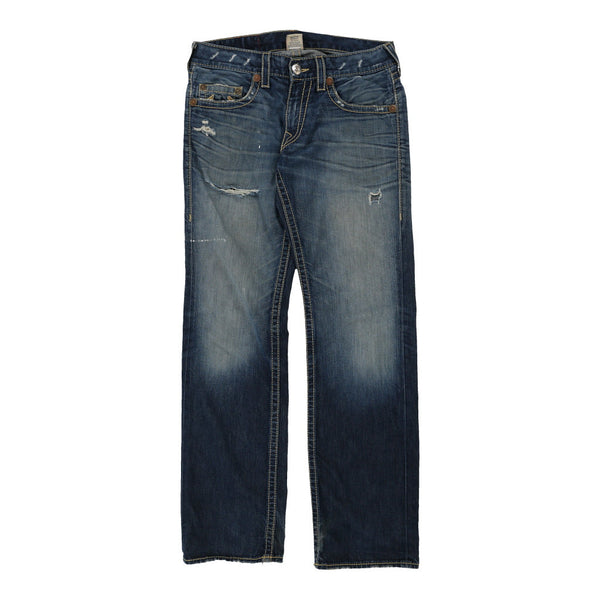 Rainbow Bobby True Religion Jeans - 36W 36L Dark Wash Cotton