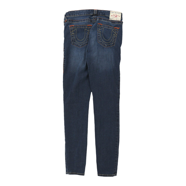 True Religion Skinny Jeans - 29W 30L Dark Wash Cotton