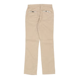 Trussardi Trousers - 30W UK 8 Beige Cotton