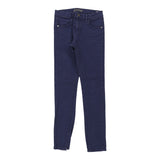 Age 8-10 Guess Skinny Trousers - 26W 27L Navy Cotton