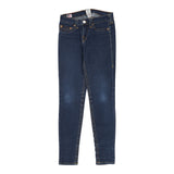 Casey Made in USA True Religion Skinny Jeans - 30W UK 8 Blue Cotton