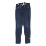 Casey Made in USA True Religion Skinny Jeans - 30W UK 8 Blue Cotton