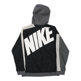 Nike Spellout Jacket - XL Grey Nylon