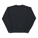 New York Jerzees Graphic Sweatshirt - Medium Grey Cotton Blend