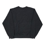 New York Jerzees Graphic Sweatshirt - Medium Grey Cotton Blend