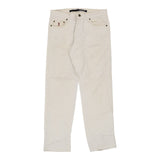 Vintage cream Jeckerson Trousers - womens 34" waist