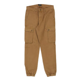 Vintage beige Your Turn Cargo Trousers - womens 34" waist