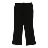 Vintage black Sisley Trousers - womens 30" waist