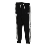 Vintage black Age 14-15 Adidas Joggers - girls x-large