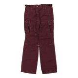 Vintage purple Unbranded Cargo Trousers - womens 32" waist