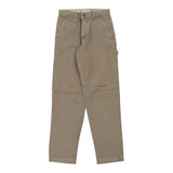Vintage beige Jeanseng Carpenter Trousers - womens 28" waist