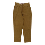 Vintage brown Unbranded Trousers - womens 26" waist