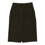 Vintage khaki Sisky Skirt - womens 26" waist