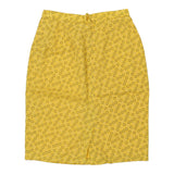 Vintage yellow Unbranded Skirt - womens 28" waist