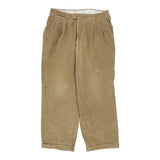 Burberry London Cord Trousers - 32W 29L Brown Cotton