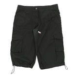 Burberry London Cargo Shorts - 34W UK 12 Black Cotton