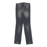 Vintage grey Benetton Jeans - womens 34" waist