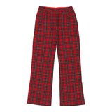 Vintage red Unbranded Trousers - womens x-small