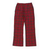 Vintage red Unbranded Trousers - womens x-small