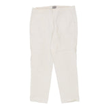 Vintage white Marella Trousers - womens 32" waist