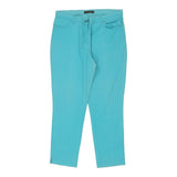 Vintage blue Sandro Ferrone Trousers - womens 34" waist