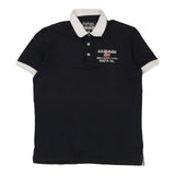 Vintage navy Napapijri Polo Shirt - mens x-large